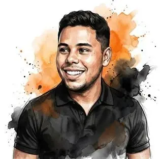 Retrato de Joel Medina, autor